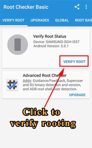 root checker click to root