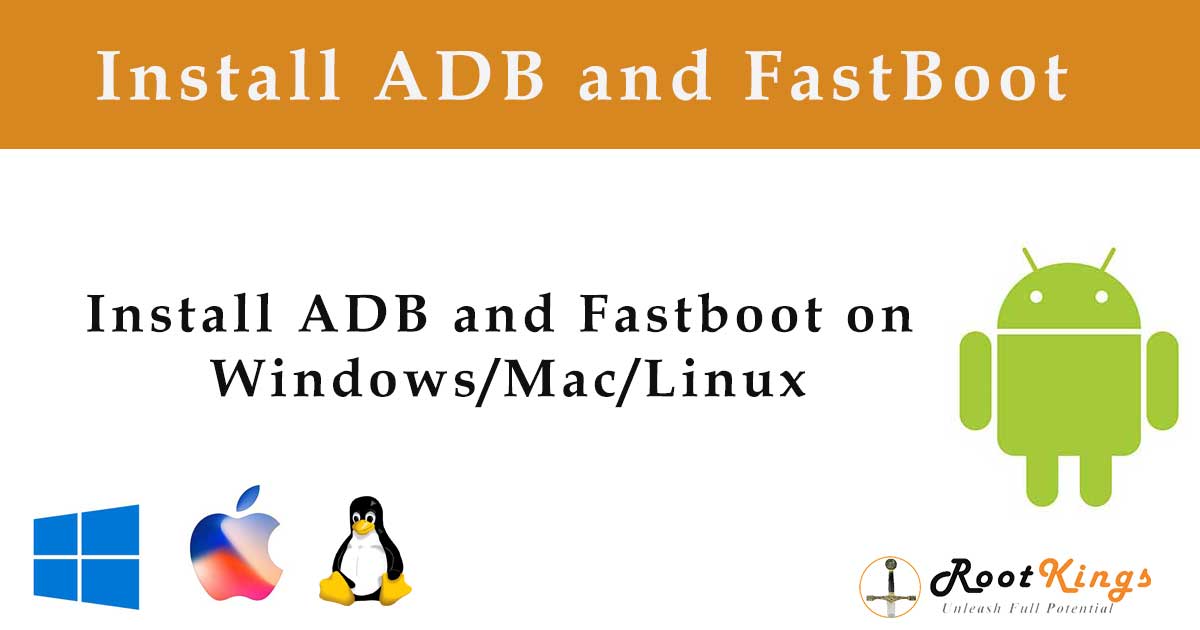 install adb and fastboot