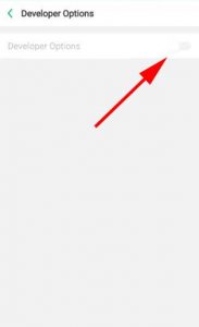 oppo enable developer options