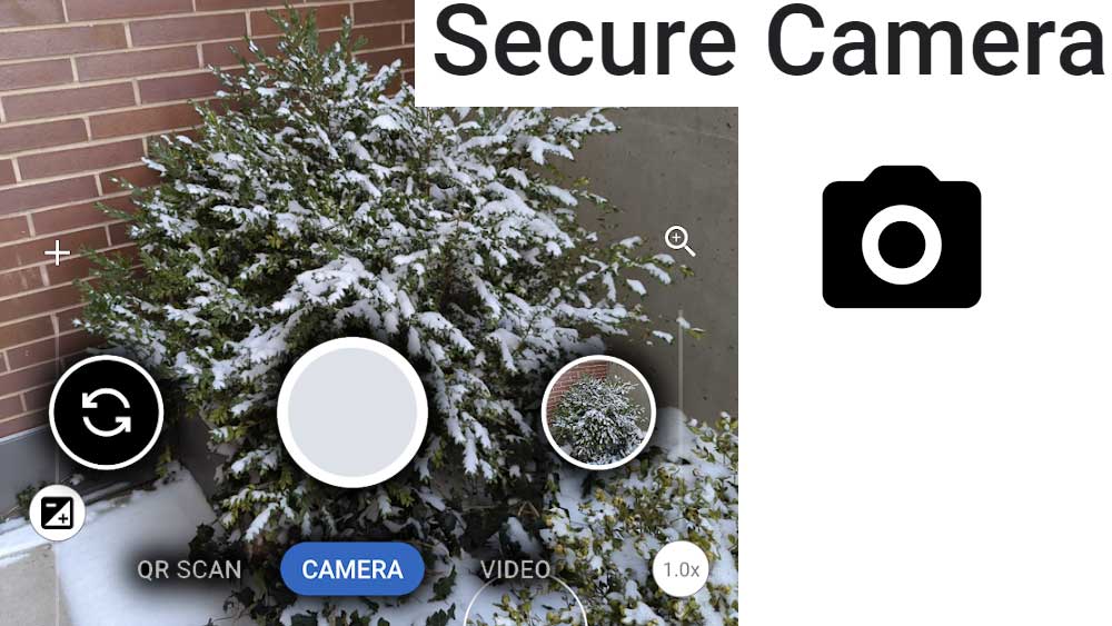 Secure Camera App